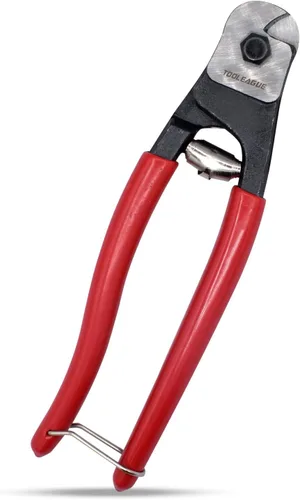 Vista 10 de TOOLEAGUE Cortador de Cable de 6 Pulgadas, Cortador de Cable de Alta Resistencia, Cortador de Alto Apalancamiento para Aluminio, Cobre, Alambre