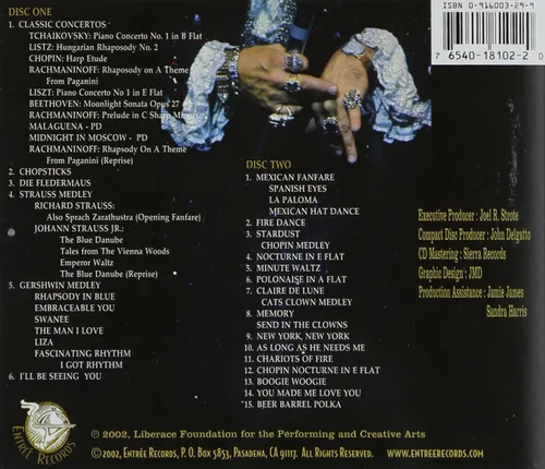 Vista 2 de Liberace & The London Philharmonic Orchestra