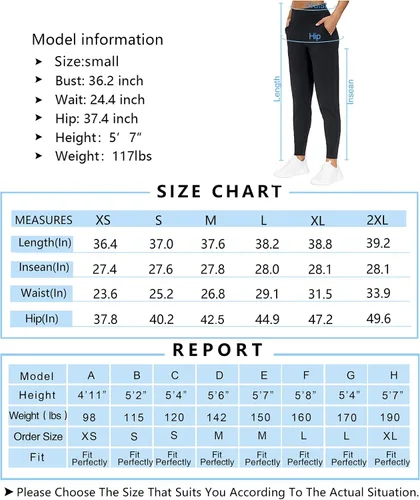 Vista 7 de THE GYM PEOPLE - Pantalones deportivos ajustados para mujer, ligeros, para entrenamiento, yoga, correr y descanso