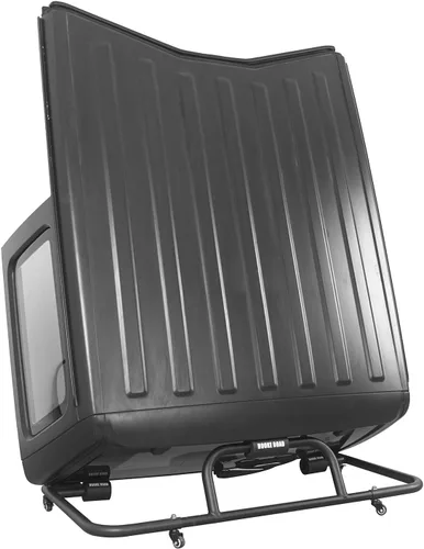Vista 2 de u-Box Wrangler - Soporte para carrito de almacenamiento con tapa dura para Jeep Wrangler YJ TJ JK JL 1987-2026, estante móvil, acero al carbono