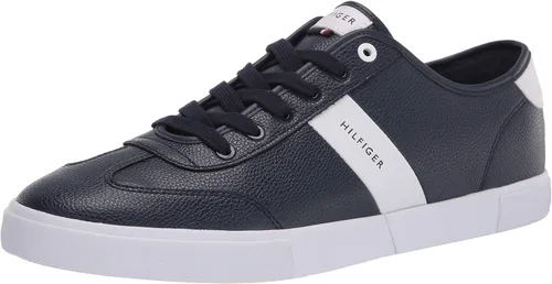 Vista 67 de Tommy Hilfiger Zapatillas Pandora para hombre Blanco/Azul marino 164