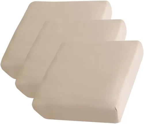 Vista 14 de AURLOE Fundas impermeables para sofá de 2 piezas, funda elástica para sofá, protector de muebles con elástico, adecuado para loveseat, sofá de 2
