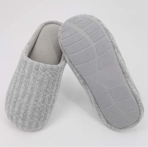Vista 5 de ofoot Pantuflas de casa de espuma viscoelástica de algodón lavable para mujer, para el hogar, para interiores, para dormitorio, ligeras