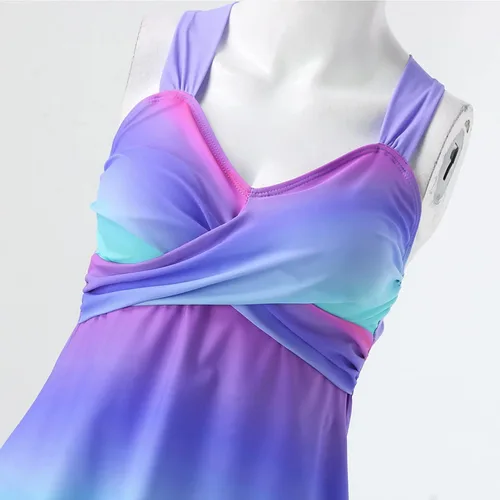 Vista 3 de SNKSDGM Pantalones cortos de playa para niños 6 sexy, traje de baño de poliéster para vestirse, traje de baño de mujer