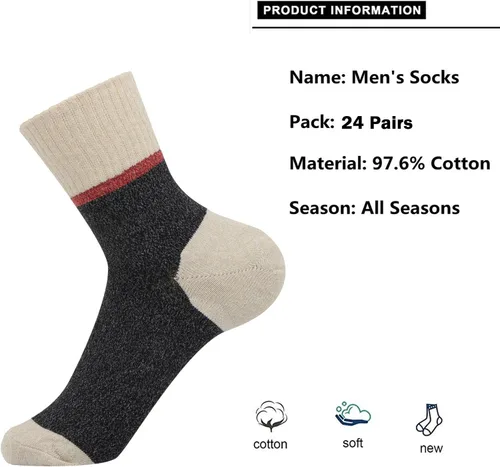 Vista 7 de Calcetines tobilleros de corte bajo para hombre, calcetines deportivos para correr