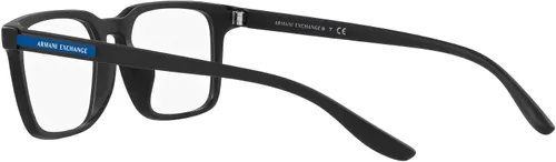 Vista 5 de AX ARMANI EXCHANGE Men's Ax3081f Low Bridge Fit Rectangular Prescription Eyewear Frames