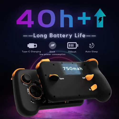 Vista 7 de DarkWalker ShotPad Wireless Gyro TouchPad Game Controller for PCSteamDeckPS4PS5Xbox OneXbox Series S X
