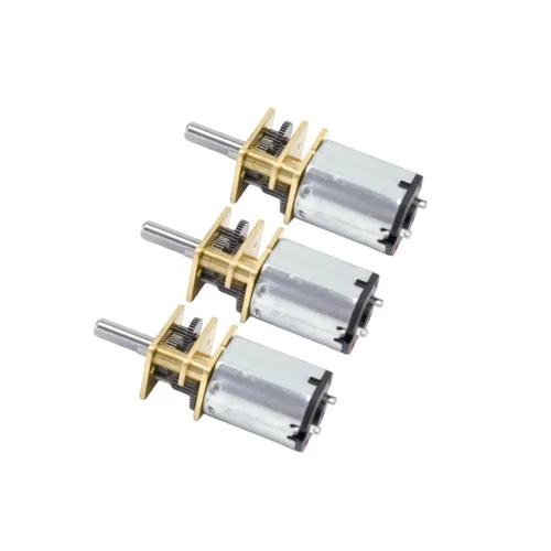 Vista 8 de CHANCS Motor de reducción micro N20 DC 3V 138RPM Reducción de velocidad Mini motor DC Gear Motor para coche RC, modelo de robot 3PCS