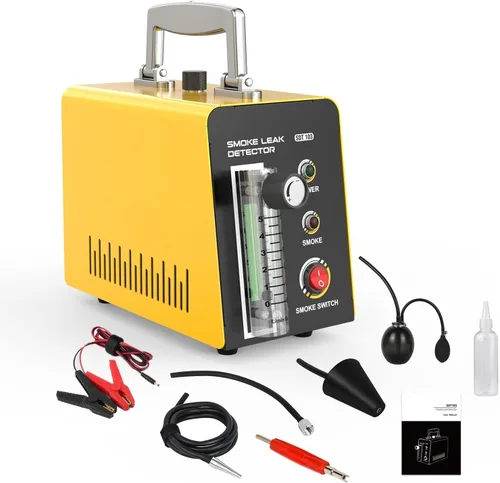 Vista 10 de Detector de Fugas de Humo SDT50, Máquina de Humo Automotriz EVAP, Detector de Fugas de Combustible, Probador de Humo para Coches, Detector de Fugas