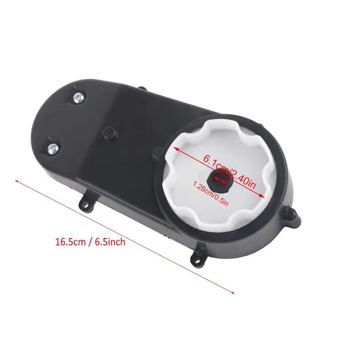 Vista 4 de GOTOTOP Motor eléctrico de 6 V, 12 V, 12000 a 20000 rpm, repuesto de engranaje de metal de bajo ruido para niños, auto de juguete con motor duradero