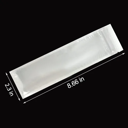 Vista 6 de Paquete de 60 bolsas de moldes de hielo y embudo desechables para moldes de hielo para congelar, palitos de yogur, jugo, frutas, dulces, batidos
