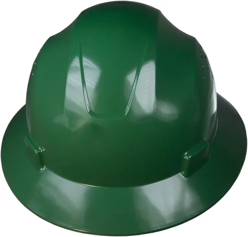 Vista 14 de EPP Por JORESTECH - Casco de Seguridad de Ala Completa Estilo HDPE con Suspensión de Trinquete Ajustable Para Trabajo, Hogar, y Protección General