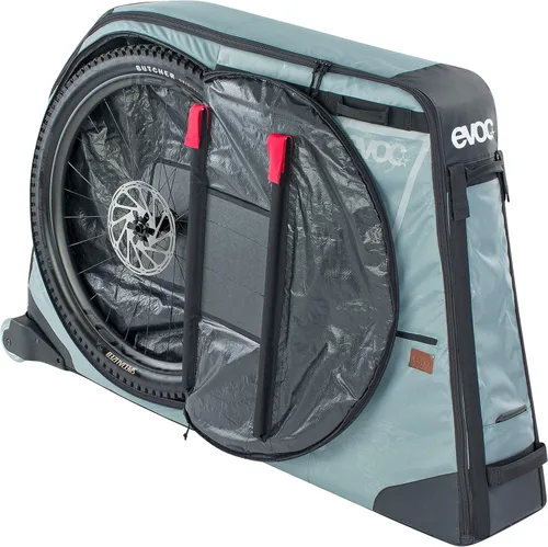 Vista 3 de Bolso de Transporte para Bicicleta EVOC - Funda Ligera para Bicicleta, Compartimento Separado para Ruedas, Estabilización de Montaje en Horquilla