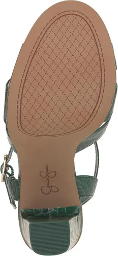 Vista 4 de Jessica Simpson Sandalias de plataforma con tacón de bloque Giddings para mujer