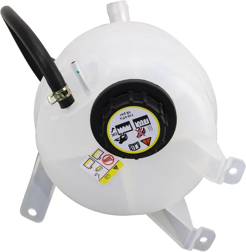 Vista 130 de TRQ Botella de desbordamiento del tanque de expansión del depósito de refrigerante del radiador compatible con Ram ProMaster City CH3014192 2015-2022