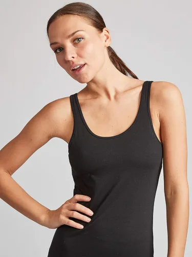 Vista 6 de Kalon Paquete de 4 camisetas sin mangas para mujer con diseño moderno y pechugona