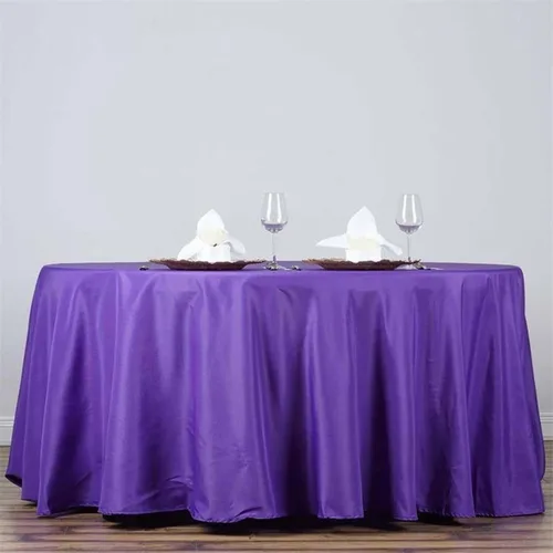 Vista 212 de Efavormart - Mantel cuadrado de lino de poliéster sin costuras, 54 x 54 pulgadas, color beige, para banquetes de boda, fiesta, restaurante