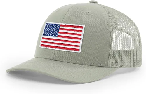 Vista 151 de Joe's USA Richardson 112 - Gorras de camionero con parche gráfico personalizado - Gorras estructuradas de cinco y seis paneles Richardson Premium