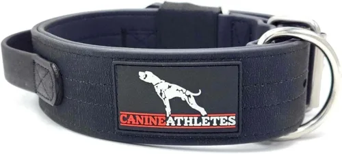 Vista 6 de Canine Athletes Collar de perro de trabajo resistente al agua AP-Sport de 2 pulgadas con mango de control de agitación (mediano)