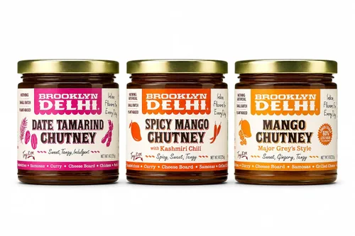 Vista 8 de Brooklyn Delhi - Date Tamarind Chutney - Made with Sweet Dates and Tamarind - Vegan, Nothing Artificial - 9oz