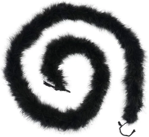 Vista 10 de Boa de plumas de marabú esponjosa de 72 pulgadas de largo para mujer, manualidades, decoración del hogar, 0.78 oz