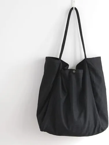Vista 8 de Jeelow Bolso de mano de lona para hombre y mujer