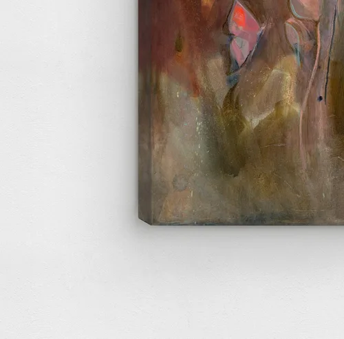 Vista 4 de The Oliver Gal Artist Co. Lienzo decorativo abstracto para pared, diseño de estado eterno de la mente por Michaela Nessim, decoración del hogar, 24