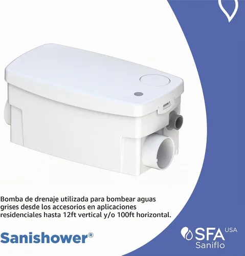 Vista 2 de SANIFLO Sanishower Bomba de drenaje - Residencial