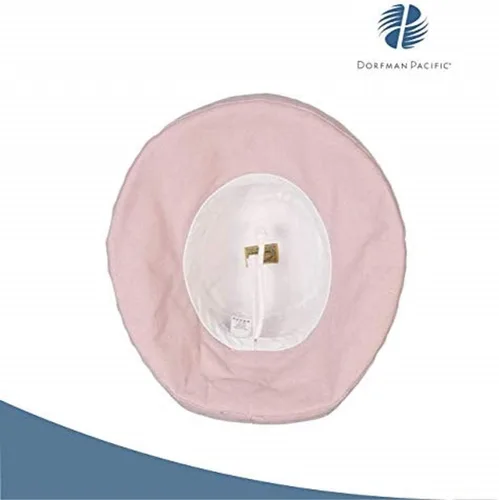 Vista 6 de Scala sombrero de algodón con ala grande con cordón en el interior y protección UPF 50+ para mujer.