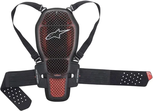 Vista 2 de Alpinestars Nucleon Kr-1 Cell Transparent Smoke Red/Black Protector