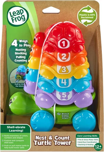 Vista 7 de LeapFrog - Torre de tortugas para anidar y contar