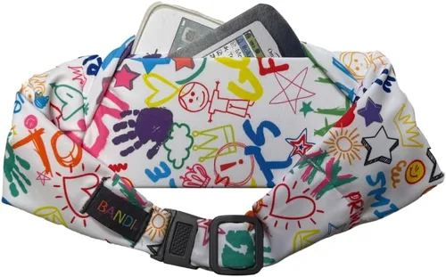 Vista 3 de BANDI Cinturón de bolsillo para niños, para médicos, deportes, jugar, ajuste cómodo, ajustable, fabricado en Estados Unidos