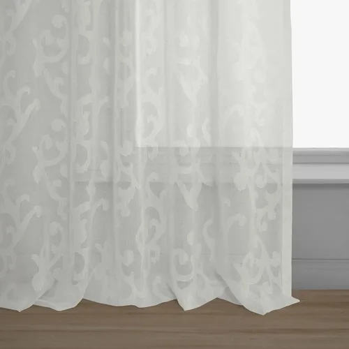 Vista 6 de HPD Half Price Drapes SHCH-11745-108 - Cortinas transparentes de lino sintético para sala de estar o dormitorio, 50 x 108, SHCH-11745-108 (1 panel)