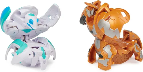 Vista 9 de Bakugan Baku-Tin, lata de almacenamiento prémium para coleccionista con 2 misterios (el estilo puede variar), juguetes para niños de 6 años