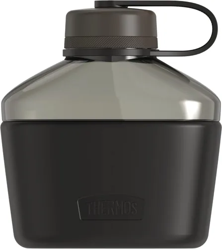 Vista 4 de THERMOS Serie ALTA, botella de plástico para cantina, 34 onzas, azul