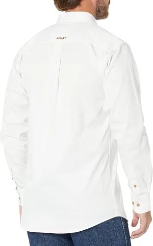 Vista 2 de ARIAT Camisa ajustada de sarga sólida para hombre