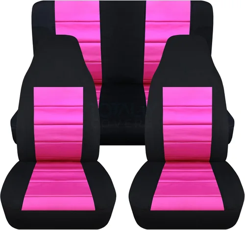 Vista 21 de Fundas para asientos de automóvil, Negro