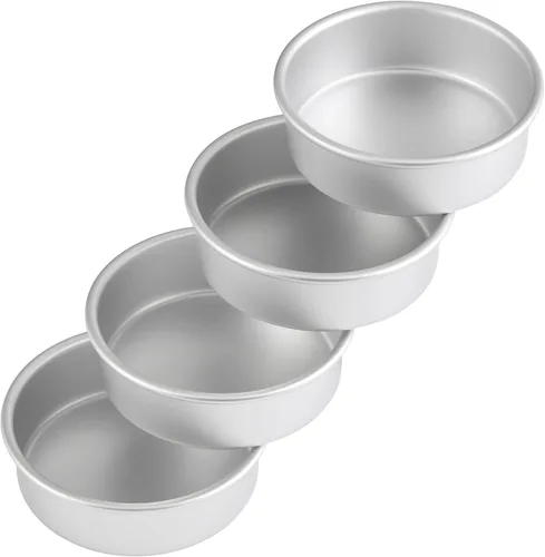 Vista 5 de Wilton Performance Pans - Molde redondo de aluminio para tartas, 16 x 2 pulgadas.