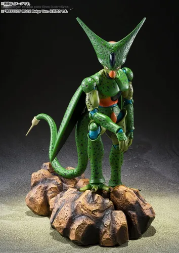 Vista 8 de TAMASHII NATIONS - Dragon Ball Z - Cell Primera Forma (Relanzamiento) Figura de Acción S.H.Figuarts Primera forma de celda
