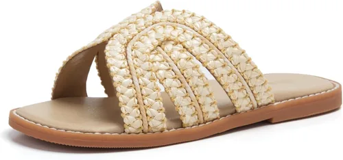 Vista 20 de THEE BRON Lindas pantuflas para niñas, sandalias elegantes para niños pequeños y niños