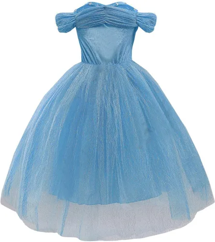Vista 2 de Disfraz de princesa para niñas con diseño de mariposa para Halloween, Navidad