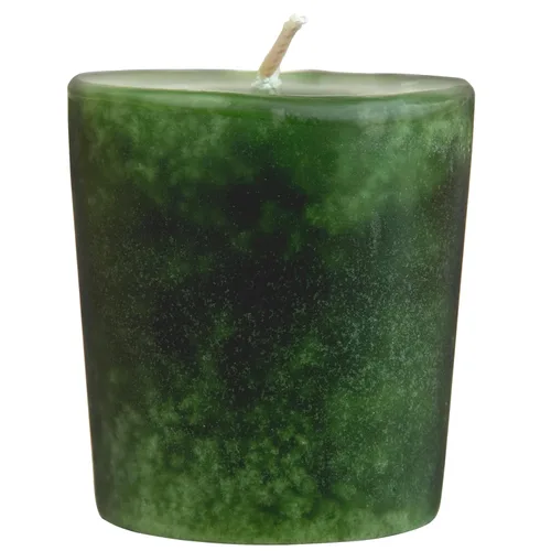 Vista 2 de Aroma Naturals Votive Candles Aceite esencial con abeto de enebro y albahaca, Evergreen Holiday, 6