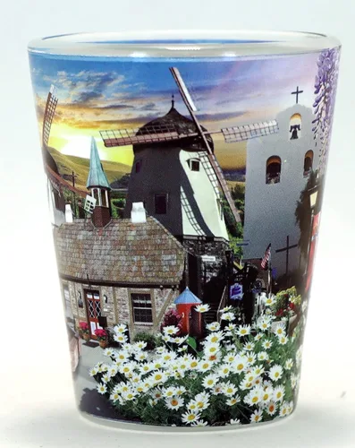 Vista 5 de Solvang Danish Village California - Vaso de chupito fotográfico