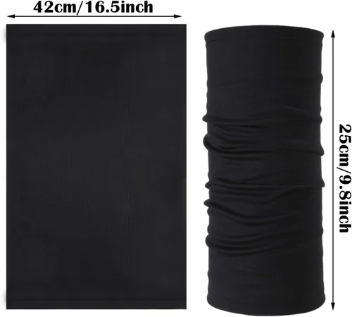 Vista 6 de Geyoga Ski Mask for Men Neck Gaiters Scarf Face Covering Balaclava Fishing Winter Cycling Running Masks Windproof Bandana