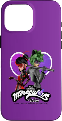Vista 19 de Miraculous Ladybug Cat Noir Tales of Shadybug and Claw Noir - Carcasa para iPhone 17