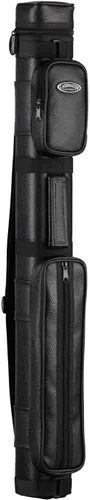 Vista 5 de Casemaster by GLD Products Q-Vault Classic - Estuche rígido para taco de billar/billar, con capacidad para 2 tacos completos de 2 piezas