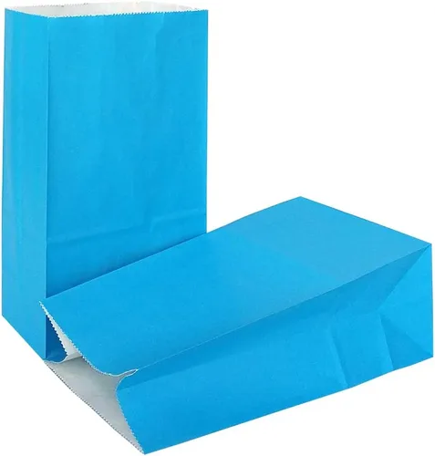 Vista 10 de Bolsas de papel negras mini KEYYOOMY, bolsas negras de fiesta para regalos, pequeña bolsa de papel para favores de fiesta, bolsa de papel