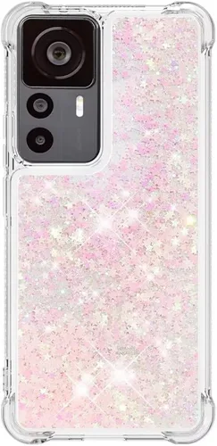 Vista 29 de Funda de silicona transparente con purpurina para Xiaomi Redmi A1 Bling Liquid Clear Star Heart Silicone Bumper a prueba de golpes, funda Azul