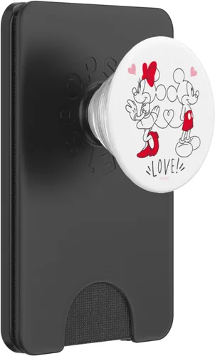 Vista 7 de Disney Mickey and Minnie Love Hearts PopSockets PopGrip: agarre intercambiable para teléfonos y tabletas
