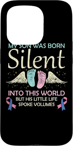 Vista 14 de Funda para iPhone XR My Son Born Silent Baby Loss Conocimiento de Pérdidas